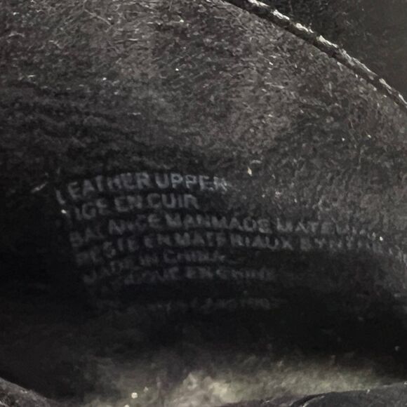 Nordstrom BP Black Suede Leather Mules Size 7M Peep Toe Block Heels - Picture 5 of 7